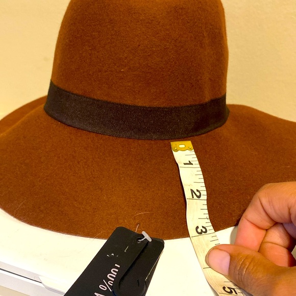 D&Y Brown Wool Hat One Size Fits Most NEW NWT David and Young - Picture 10 of 10